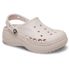 Crocs Baya Platform Clog Womens Barely Pink
