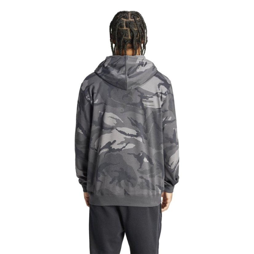 adidas All Blacks Camouflage Hoodie 2024 Mens Solid Grey