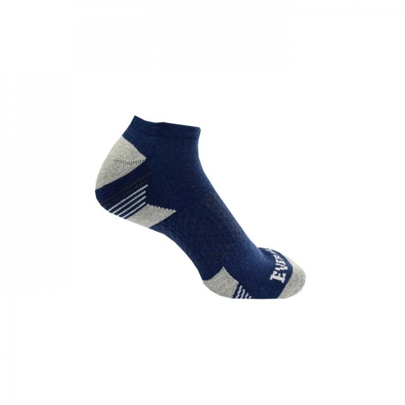 Everlast 6 Pack Trainers Socks Mens Blue Multi Hung