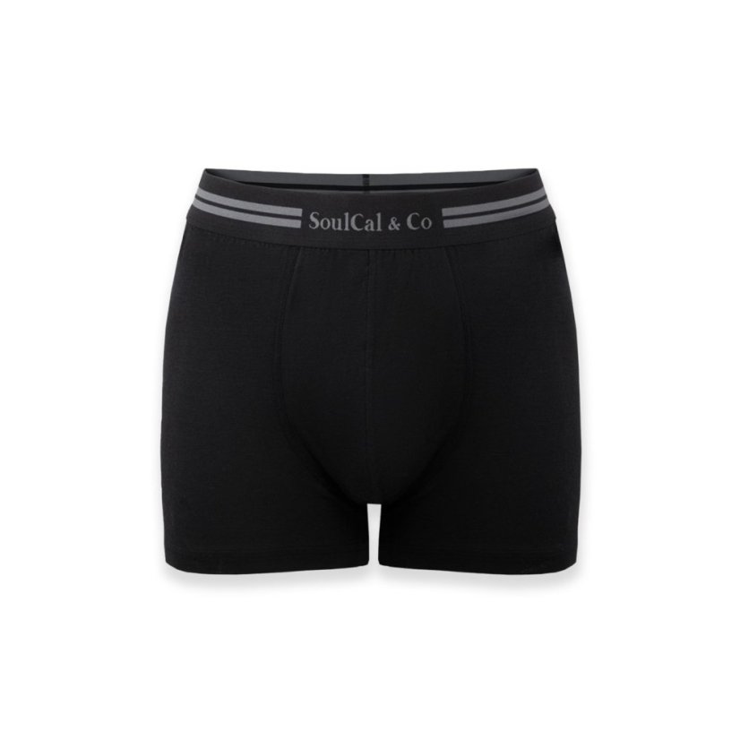 SoulCal 5Pk Bamboo Underwear Black