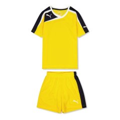 Puma Unisex Kids' Playing Kit Team Top and Trouser Set Yellow