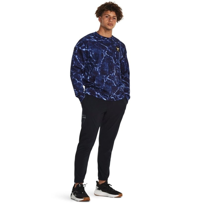 Under Armour Men's Rock Unstoppable Closed Hem Jersey Jogger Black