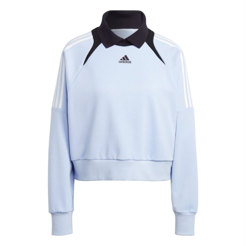 adidas Track Sweatshirt Womens Blu/Black