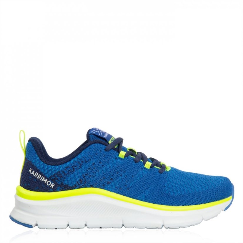 Karrimor Duma 6 Junior Boy Running Shoes Blue/Lime