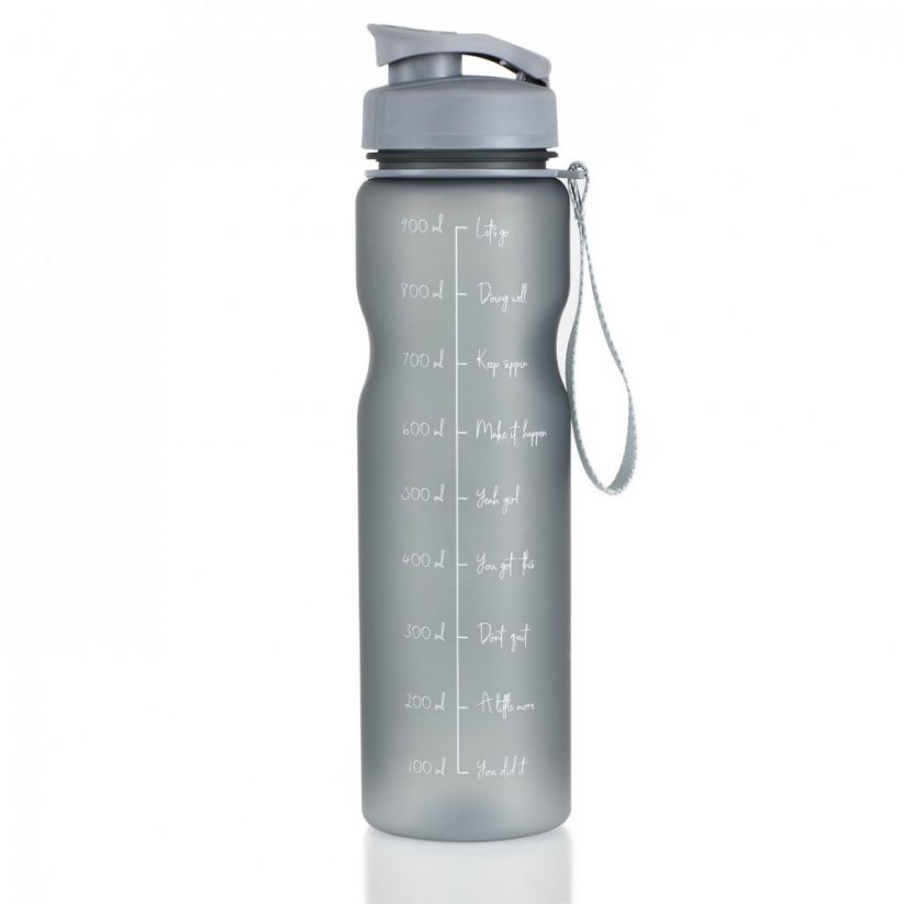 USA Pro Pro x Sophie Habboo Premium Gym Water Bottle Grey