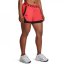 Under Armour 2in1 Shorts Ladies Red