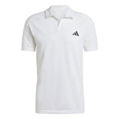 adidas Tennis Pro Seamless AEROREADY FreeLift pánské polo tričko White