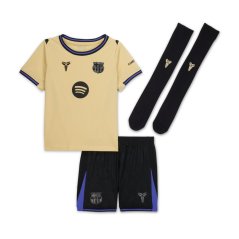 Nike Barcelona Away Minikit 2025/26 Infants Gold/Purple