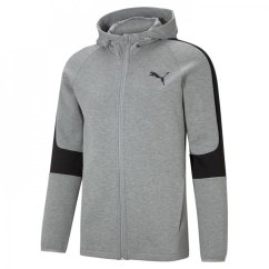 Puma Evo Core pánská mikina Grey Heather