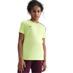 Nike Strike Short-Sleeve Football Top Juniors Limelight