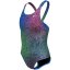 Nike Multi Print HydraStrong Swimsuit Junior Multi