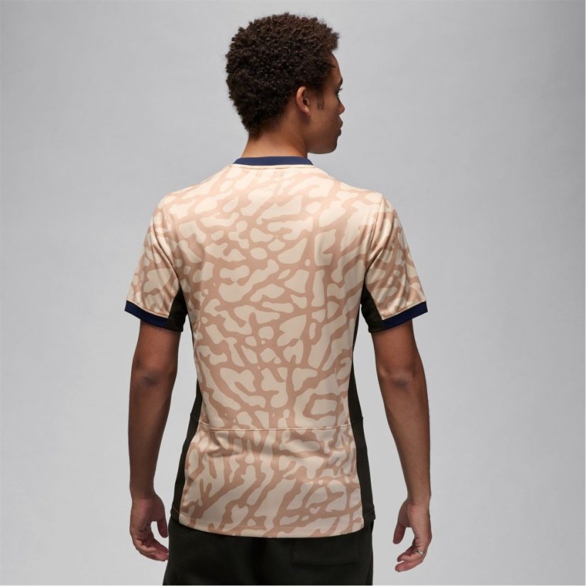Nike Paris Saint-Germain x Jordan Fourth Vapor Match Shirt 2023 2024 Adults Hemp