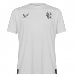 Castore Rangers FC Travel T-Shirt Mens White