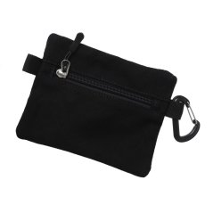 Linea Fabric Clip-On Pouch Black