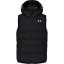 Under Armour Kids' Pronto Hooded Water Resistant Padded Gilet Black/Rock