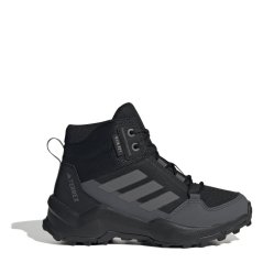 adidas Terrex AX4R Mid Hiking Boots Juniors Black