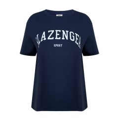 Slazenger Large Logo Tee Navy