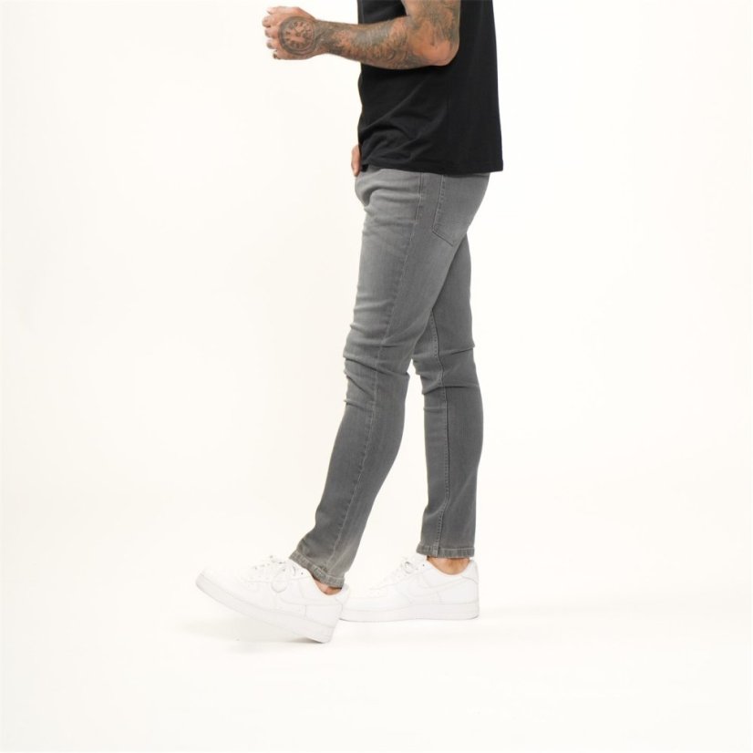 Firetrap Firetrap Skinny Jeans Mens Charcoal