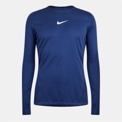Nike Men's Baselayer Top Navy/White