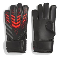 adidas Predator Training Goalkeeper Gloves Juniors Black/Red