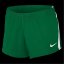 Nike Women's Performance Gym Shorts Pine Green