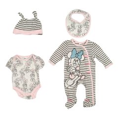 Disney 4 Piece Romper Set Babies Minnie Mouse