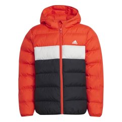 adidas Synthetic Down Jacket Red/Grey/Black