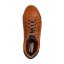 Skechers 6 Eyelet Smooth Toe Lace Up Court Trainers Mens Brown