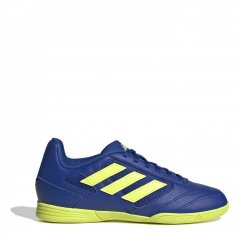adidas Super Sala Juniors Indoor Football Boots Blue/Yellow