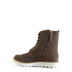 Firetrap Women's Lizzy Hiker Rugged Boots Brown