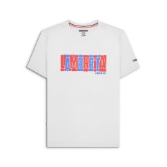 Lambretta Text Tee White