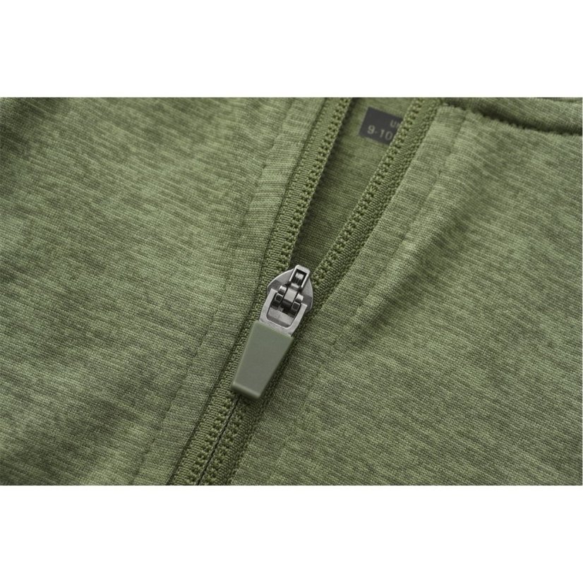 Everlast Flex 1/4 Zip Junior Khaki Marl