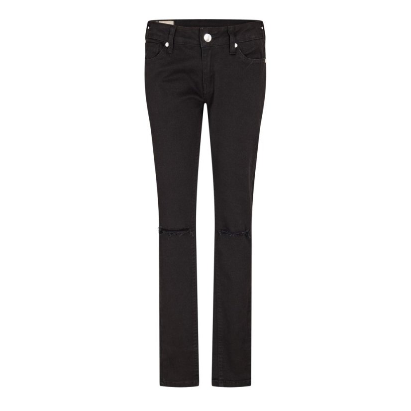 Criminal Damage Men's Ripper Skinny Jeans Black