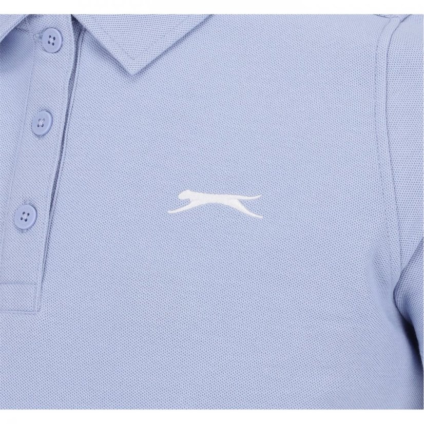 Slazenger Polo Shirt Ladies Sky Blue