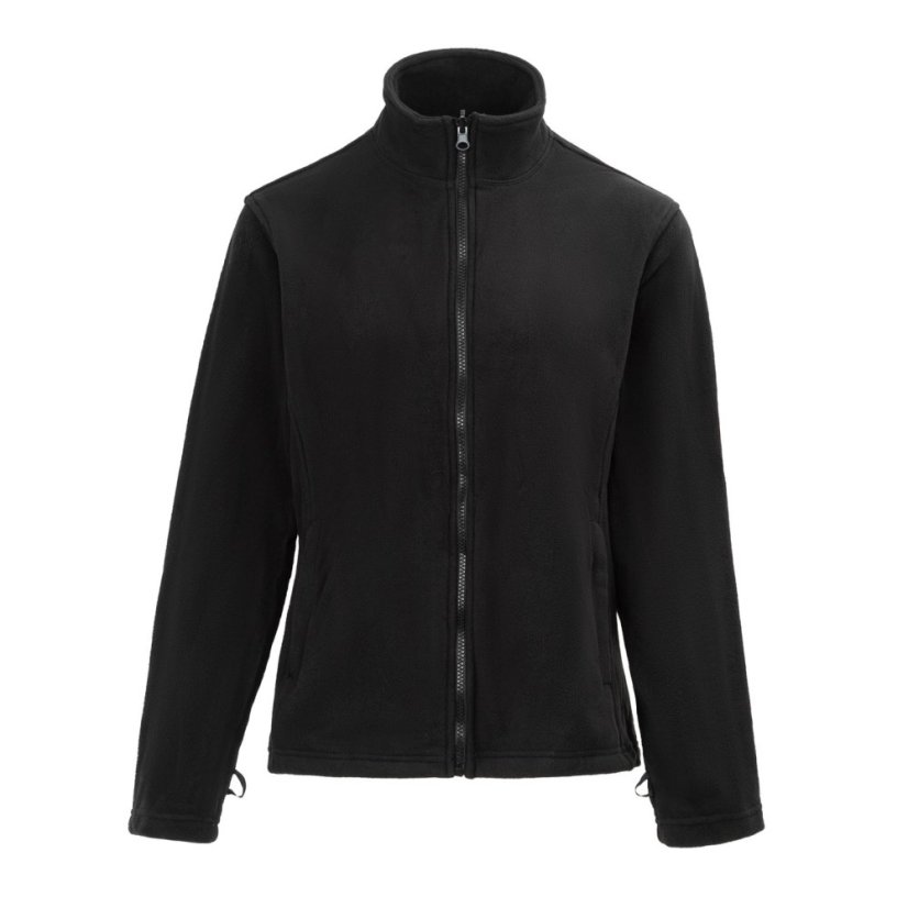 Gelert Women's 3-in-1 Windproof Fleece Lined Detachable Hood Long Sleeve Jacket Black