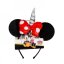 Disney Minnie Mouse Red Bow Unicorn Headband Red
