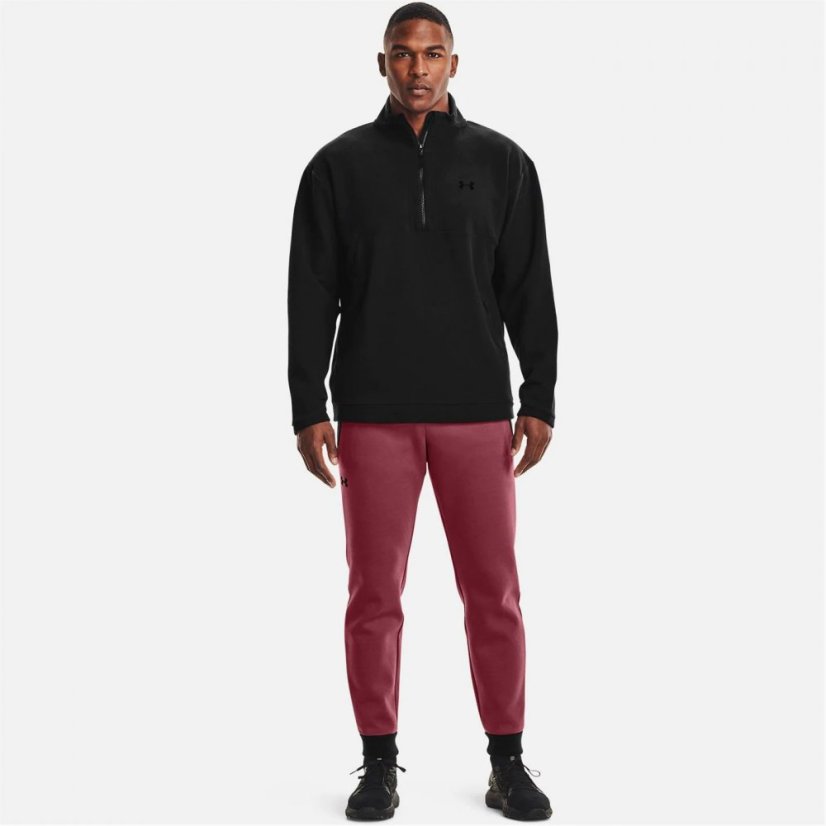 Under Armour Recovery Fleece Jogging Bottoms Mens Blur/Black