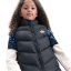 Nike Loose-Fit Puffer Vest Juniors Black