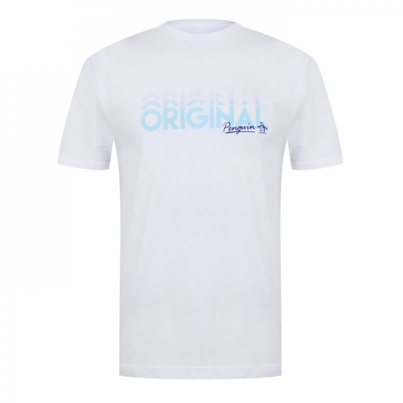 Original Penguin L Logo Tee Sn99 White