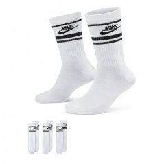 Nike Sportswear Dri-FIT Everyday Essential Crew Socks (3 Pairs) White/Black