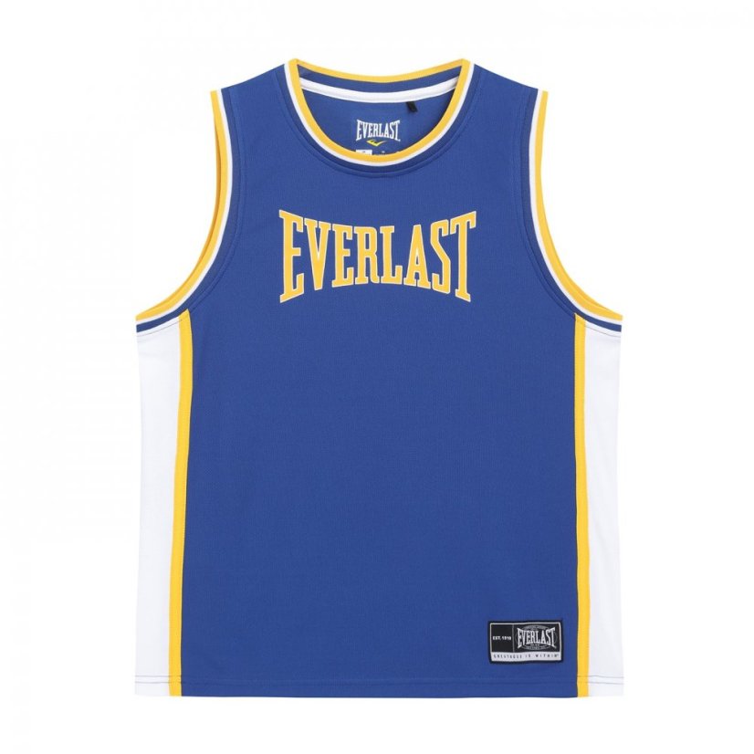 Everlast Basketball Set Junior Boys Blue/Yellow