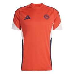 adidas Men's Bayern Munich Trainer Short Sleeve T-Shirt Red/White