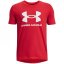 Under Armour UA Sportstyle Logo Short Sleeve Red