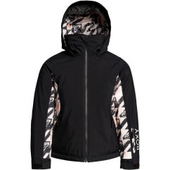 Roxy Kids' Comete Waterproof Ski Jacket Black