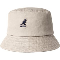 KANGOL Adults Washed Bucket Hats Beige
