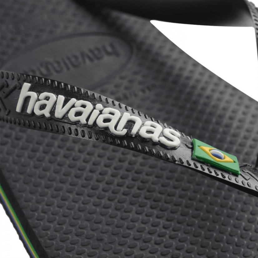 Havaianas Havaianas Hav. Brasil Logo Black/Black 29/30 Black