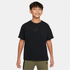Nike Sportswear Premium Essentials Big Kids' T-Shirt Black
