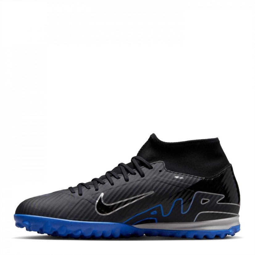 Nike Mercurial Superfly Academy DF Astro Turf Trainers Black/Chrome