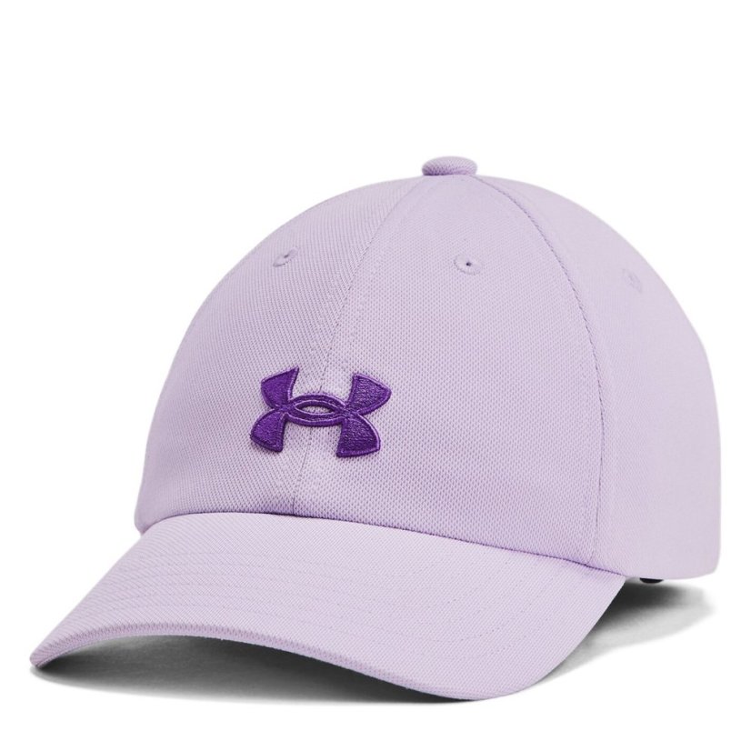 Under Armour Blitzing Adjustable Cap Junior Girls Salt Purple