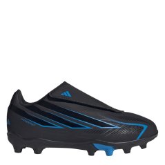 adidas Adidas F50 Childs Club Firm Ground Football Boots Black/Blue